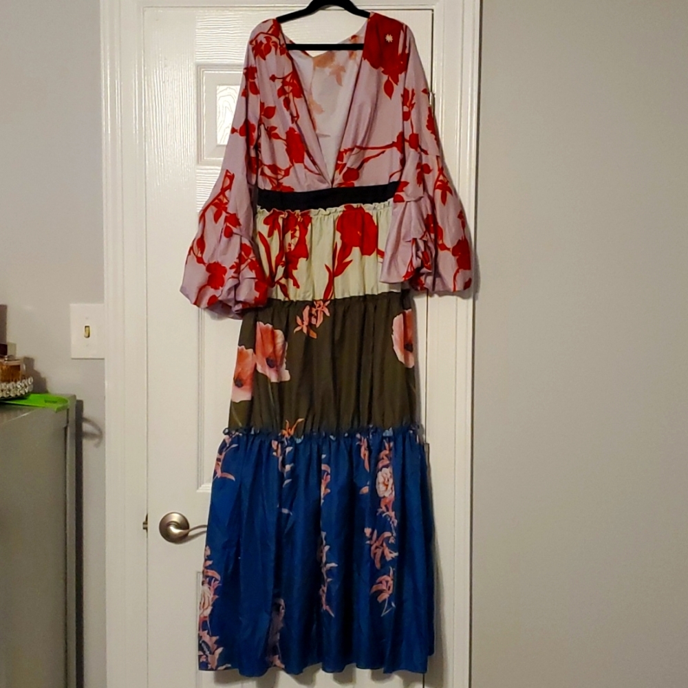 Couture style maxi